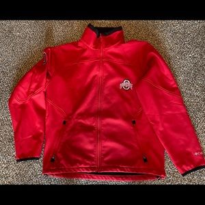 Columbia Men’s Ohio State Full Zip Jacket Sz. M